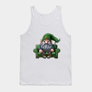 Irish Gamer Gnome Tank Top